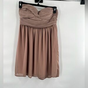 Alythea pink strapless dress size L